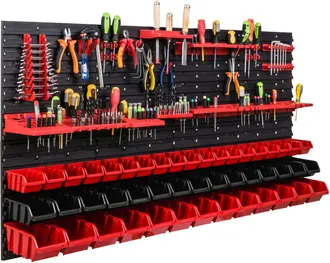 OEM Tablero De Herramientas Para Taller De 156x78 Cm + 47 Cubetas