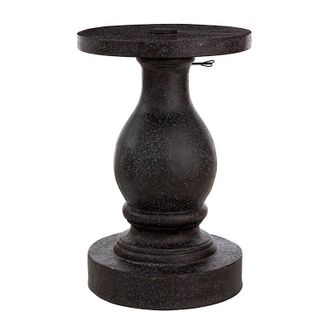 Ballard Designs Baluster Patio Umbrella Stand - Antique Bronze - Ballard Designs