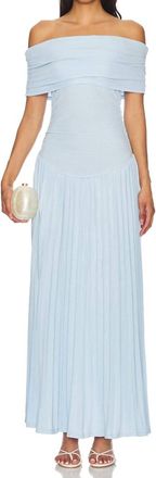 Lioness Field Of Dreams Dress In Light Blue