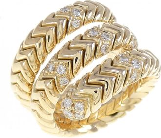 Bulgari Yellow Gold Yellow Gold (18K) Band Ring (Pre-Owned)