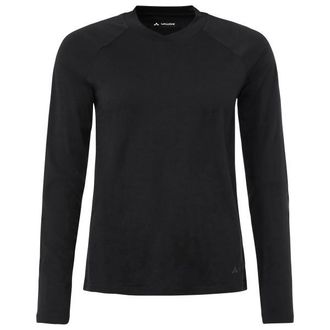 Vaude Essential Wool L/S T-Shirt Merinoshirt f&uuml;r Damen | schwarz