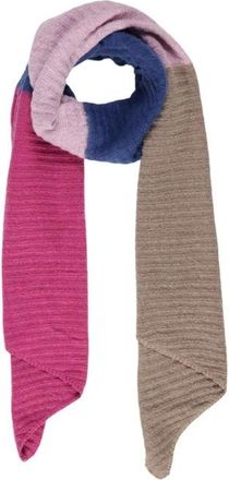 Pieces Blauwe Sjaal- Gerecycled Polyester- Vrouwen - Dames - Sjaals - Veelkleurig - ONE Size - Polyester - Accessoires