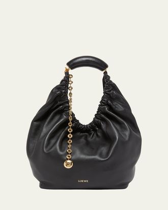 Loewe Squeeze Small Shoulder Bag in Napa Leather