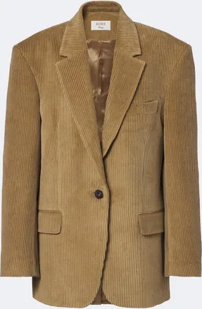 R&oacute;he R&oacute;he Oversized cotton corduroy jacket
