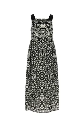 Weekend Womens Printed Cotton Moli Dress 001 Exterior: Abiti