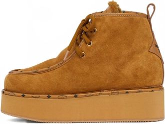 MCM Stivaletti con plateau - Marrone