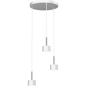 Milagro Lampada a sospensione ARENA BIANCO/ARGENTO 3xGX53