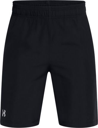 Under Armour Trainingsshorts UNDER ARMOUR UA TECH WOVEN SHORT, Damen, Gr. XS (122), N-Gr, schwarz,, wei&szlig;, Obermaterial: 100% Polyester, Hosen Trainingsshorts, f&uuml;r 