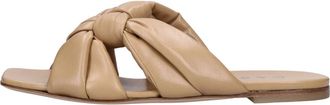 Casadei Woven Leather Mules - Dames - Sandalen - Bruin - 37 EU - Leer - Schoenen