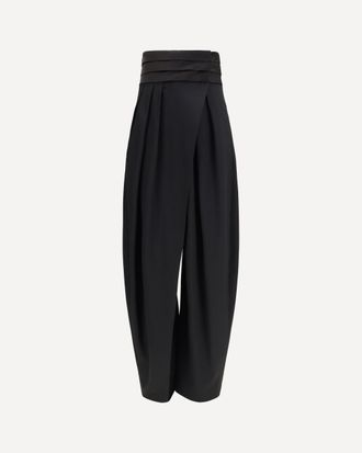 Alaia Rounded tuxedo wool Pants Female 36