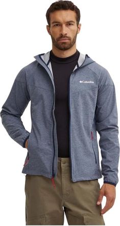 Columbia Heather Canyon Softshell Jas - Heren - Outdoorjassen - Grijs - S - Fitness