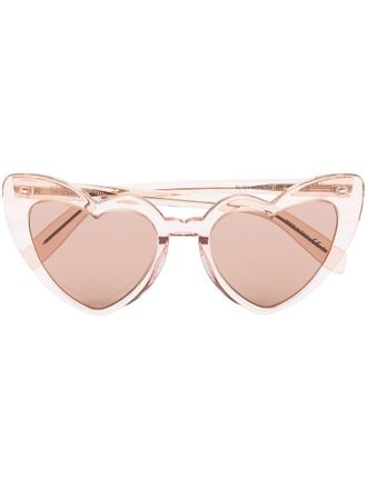 Saint Laurent Eyewear Occhiali da sole New Wave SL 181 Loulou - Toni neutri