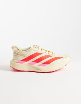 adidas adidas Running - adizero EVO SL ATR - Sneakers color panna e rosso-Bianco