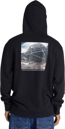 DC Hoodie DC SHOES Heikkila Sw 360 Flip, Herren, Gr. M, schwarz, Obermaterial: 55% gek&auml;mmte Walkfrottier, 25% Walkfrottier, 20% Microfaser;, Sweatshirts 