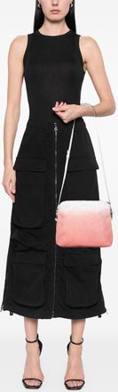 Burberry Pre-owned Womens Ombre Texture Crossbody Bag - Light Pink Leather - One Size