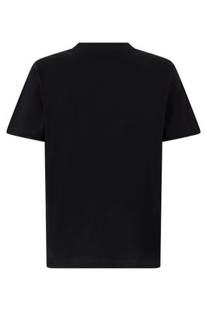 New Balance Mens Cotton T-Shirt Black T-Shirts And Polos