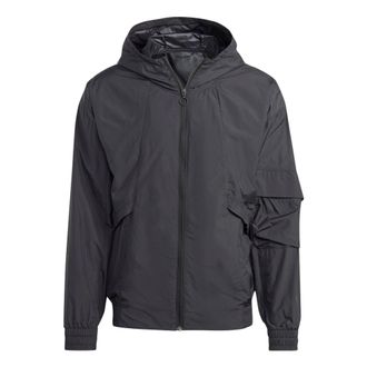 adidas City Escape Windbreaker Jacket Black IC6733