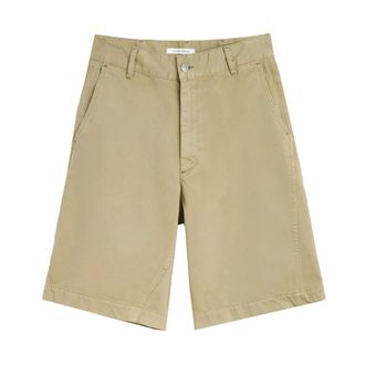 Sunflower Casual Shorts, male, Beige, Size: W30 Wide Twist Chino