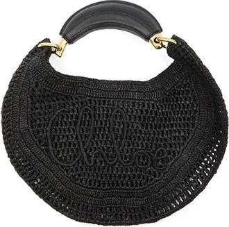 Chlo&eacute; Tassen, Dames, Zwart, ONE Size, Nylon, Zwarte Zijde & Nylon Tassen
