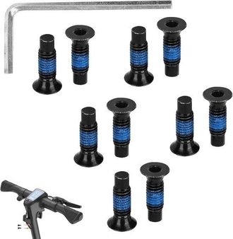 OEM 10 Tornillos Para Patinete El&eacute;ctrico, Repuestos Para Patinete Con 1 Llave Allen. Adecuado Para Xiaomi M365, Etc