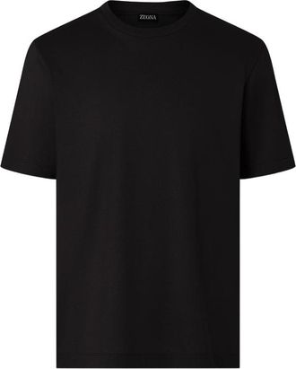 Ermenegildo Zegna Piqu&eacute; Cotton T-shirt