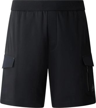 Moose Knuckles Dalon Cargo Short - Heren - Korte Broeken - Zwart - S - Korte Broeken