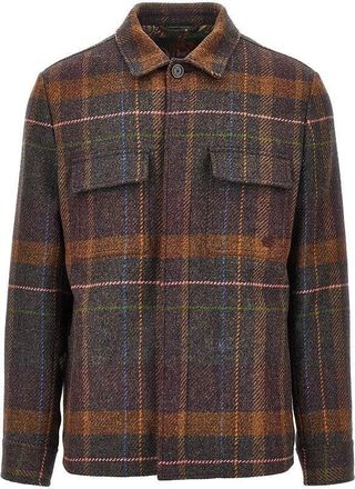 Etro Cashmere and wool overshirt Man M