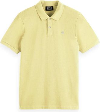 Scotch & Soda Heren, Tops, Geel, Maat: S Katoen