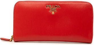 Prada Pre-owned Prada Vitello Move Zip Around Continental Wallet Ladies C9BQYL70SKT74K9Z
