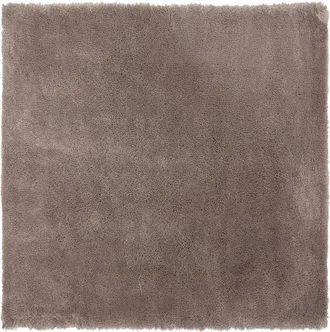 Beliani Beliani - Tappeto Shaggy In Misto Cotone E Poliestere Marrone Chiaro 200 X 200 Cm Evren