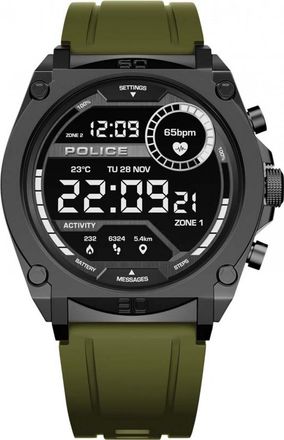 Police PEIUN0000104 Mens My Avatar Smartwatch - Black