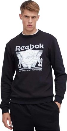 Reebok Sweatshirts - Heren - Sportshirts - Zwart - L - Fitness