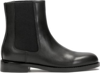 Kazar Instaplaarzen op een platte zool - Dames - Chelseaboots - Zwart - 35 EU - Leer - Schoenen