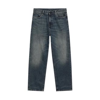 Carhartt Work in Progress Jeans, Heren, Blauw, W33, Katoen, Aaron Pant