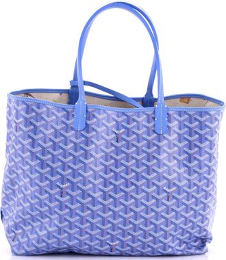 Goyard Saint Louis Reversible Tote Coated Canvas and Printed Canvas PM