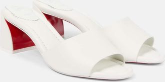 Christian Louboutin Mules Jane 55 in pelle