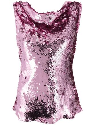 3.1 Phillip Lim sequin-embellished sleeveless top - Pink