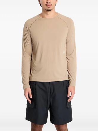 Ciele Athletics long-sleeve T-shirt - men - Recycled Polyester - M - Neutrals