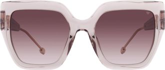 Philipp Plein Pink Gradient Butterfly Ladies Sunglasses SPP064S 07T1 53