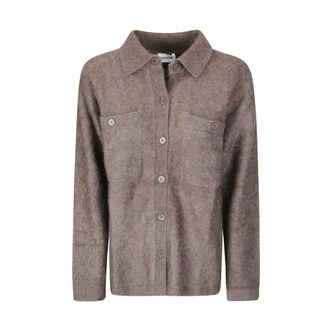 P.A.R.O.S.H. P.a.r.o.s.h., Truien & Vesten, Dames, Bruin, XS, Gebreide Cardigan