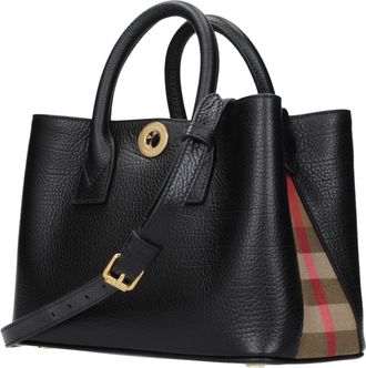 Burberry Leather Bag - Black