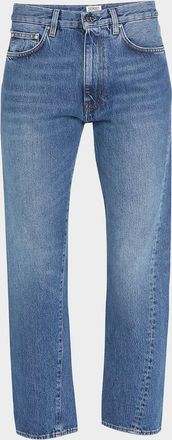 Toteme Twisted Seam Straight-Leg Denim Pants