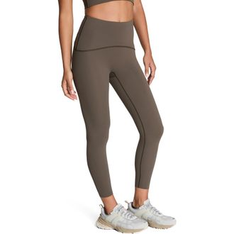 Spanx SPANXshape Booty Boost 7/8 Leggings in Mineral at Nordstrom, Size Small