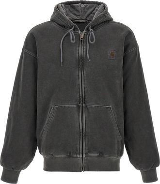 Carhartt Work in Progress Vista Balloon Fit Hooded Quilted Cotton Jacket