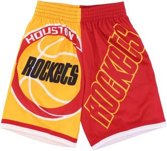Mitchell & Ness NBA Big Face Mode Shorts - Heren - Fitness - Veelkleurig - XL - Polyester - Fitness