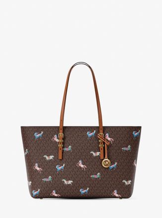 Michael Kors Quinn Large Signature Logo Tote Bag