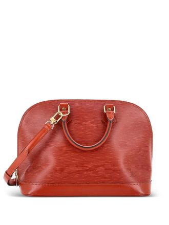 Louis Vuitton Vintage Alma Handbag Epi Leather PM satchel - Marrone