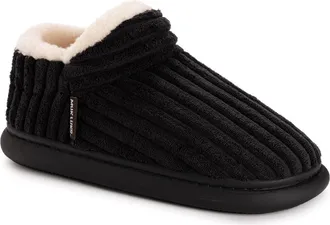 Muk Luks Aveline Slipper Bootie in Black at Nordstrom, Size Small