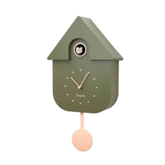 Fisura Cuckoo Clock In Olive