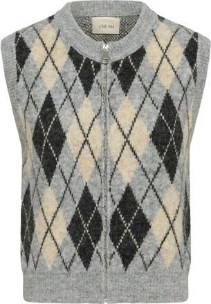 Cream Gilet in maglia CRMirea - - Jackets - Donna - Multicolore - XS/S